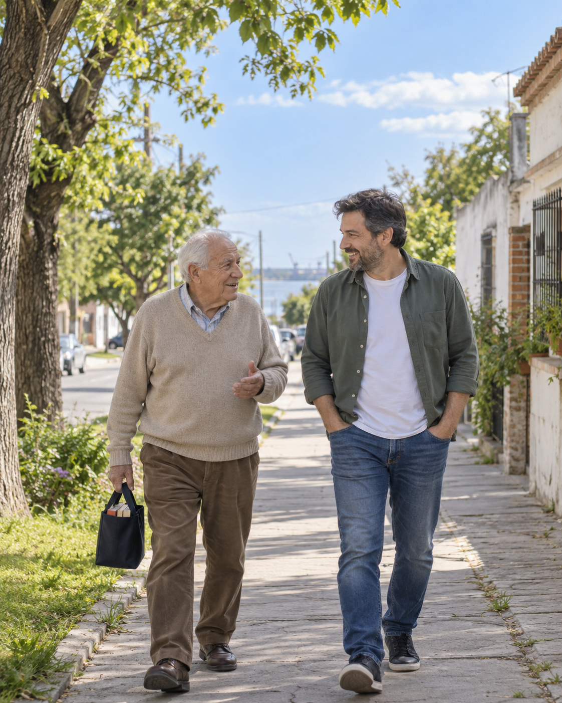 Acompañamiento de adultos mayores en Berisso